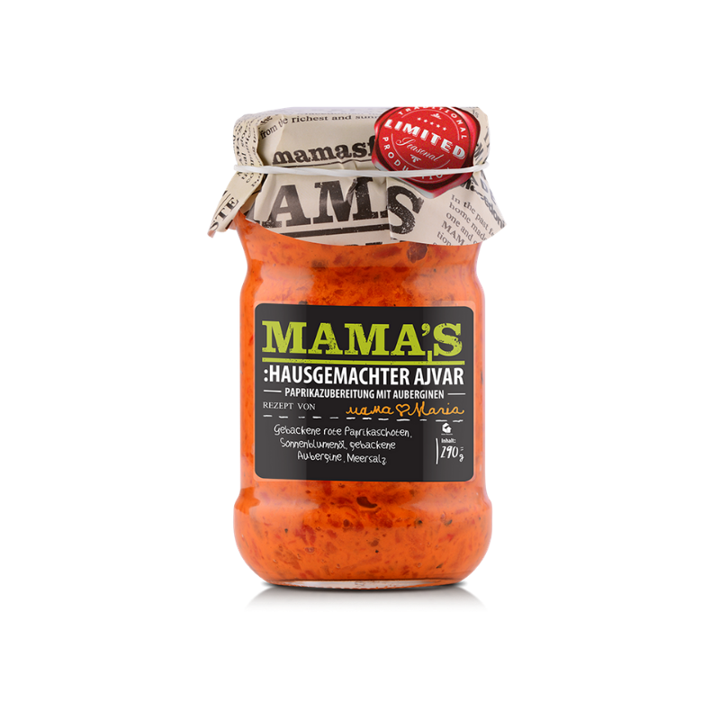Mamas Ajvar Mild 290gr 